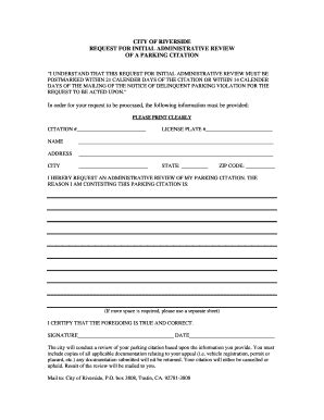 Contest Your Parking Citation Online .
